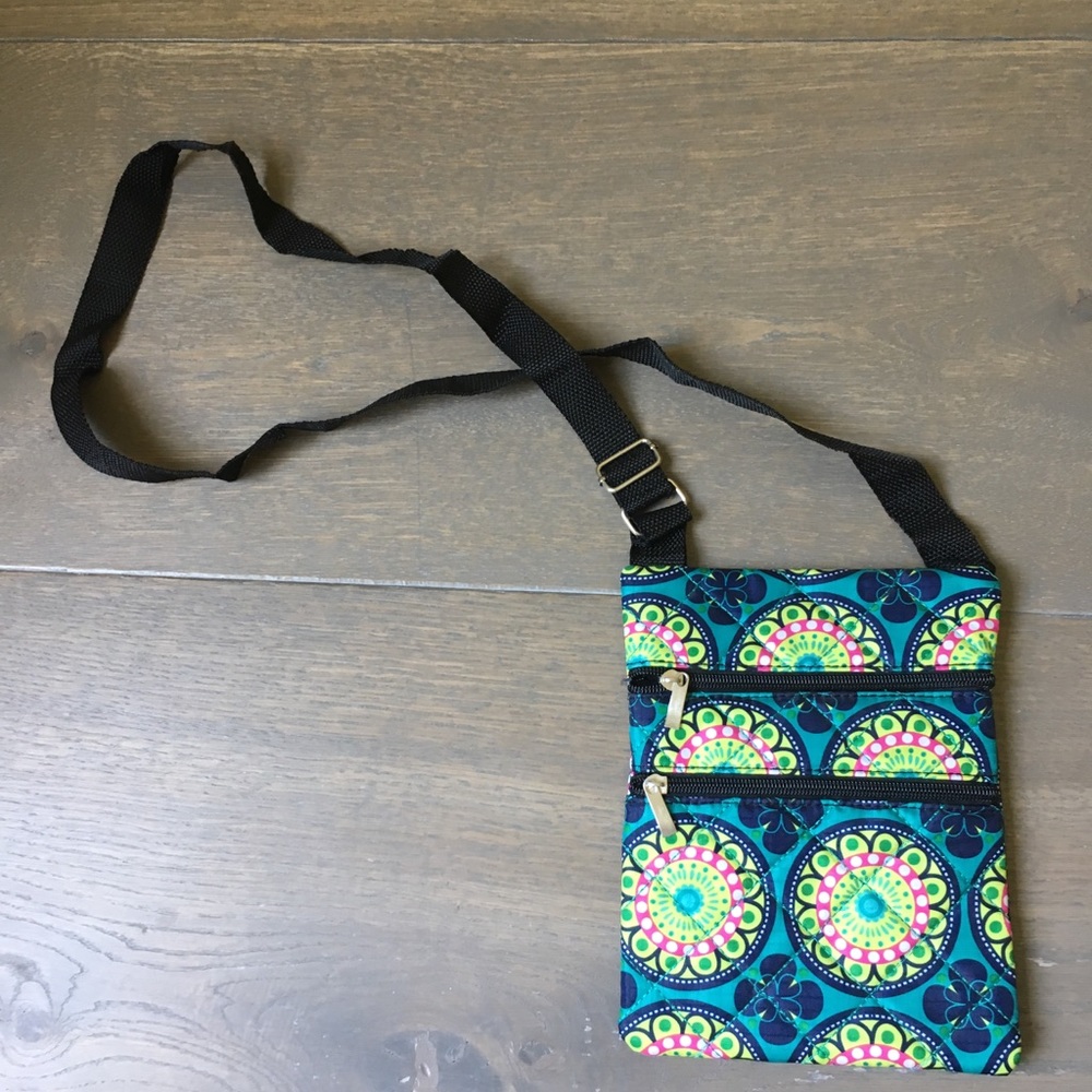 Kipling Green Crossbody Purse